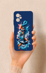 Casper Via X30 Uyumlu Anchor Desenli Silikon Kılıf