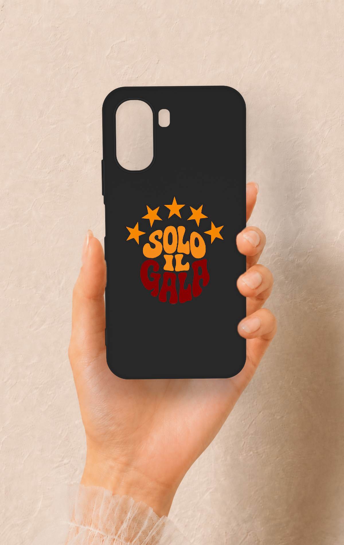 Oppo A6T Uyumlu Solo IL Gala Desenli Silikon Kılıf