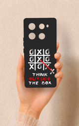 İnfinix Note 40 Pro Uyumlu Out Side The Box Desenli Silikon Kılıf