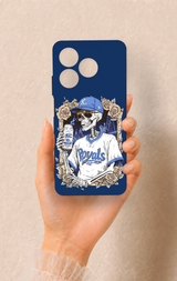 Realme C63 Uyumlu Royals Desenli Silikon Kılıf