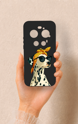 Xiaomi Mi 17 Ultra Uyumlu Cool Dalmaçyalı Desenli Silikon Kılıf