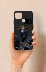 Realme C25 Uyumlu King Desenli Silikon Kılıf