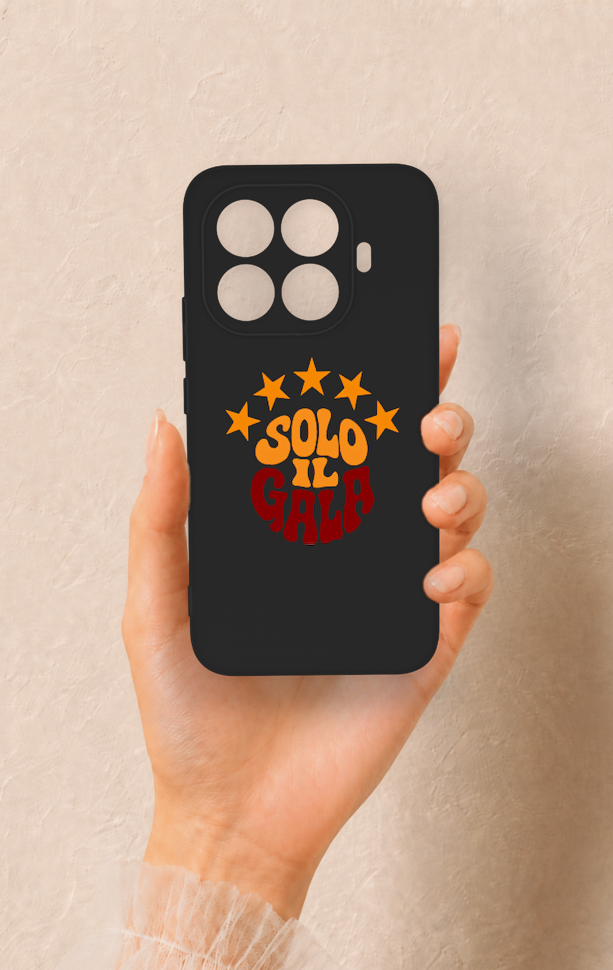 Mi 15T PRO Uyumlu Solo IL Gala Desenli Silikon Kılıf