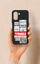 Oppo A6T Uyumlu Fragile Desenli Silikon Kılıf