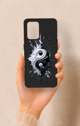 Oppo-A74 Uyumlu İyi ve Kötü Desenli Silikon Kılıf