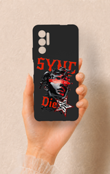 Tecno Pova 3 Uyumlu Sync Die Desenli Silikon Kılıf