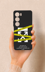 Vivo Y19s Uyumlu Off White Desenli Silikon Kılıf