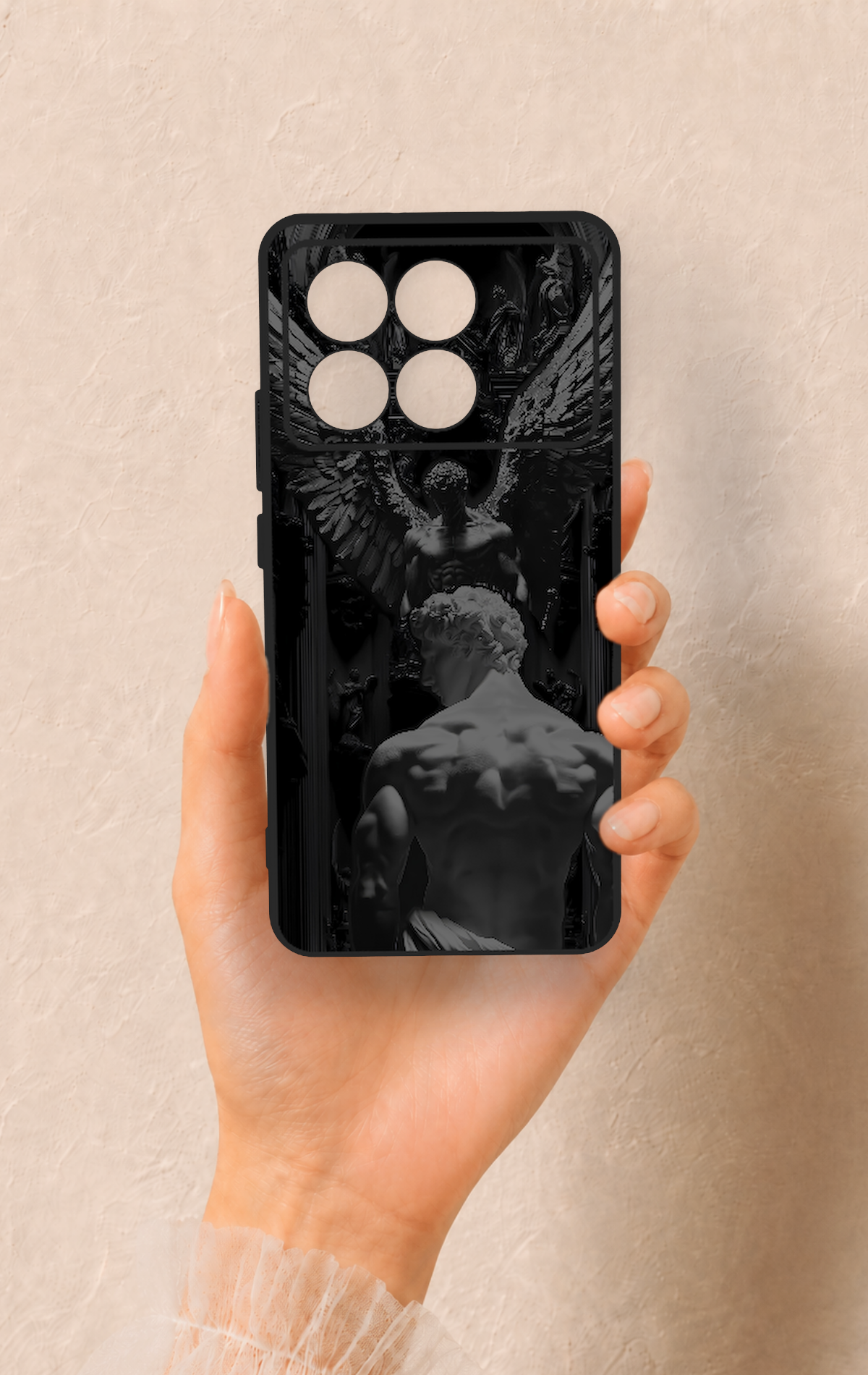 Poco X6 Pro Uyumlu Icarus Desenli Silikon Kılıf