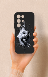 Realme C85 5G Uyumlu İyi ve Kötü Desenli Silikon Kılıf