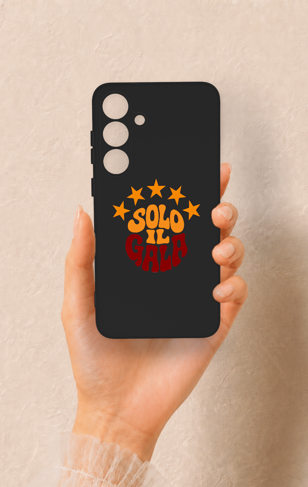 Samsung S25 Plus Uyumlu Solo IL Gala Desenli Silikon Kılıf