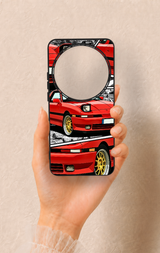 Xiomi Mi 15 Ultra Uyumlu Kırmızı Supra Desenli Silikon Kılıf