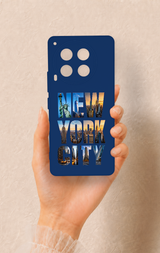Tecno Camon 30 Uyumlu New York City Desenli Silikon Kılıf