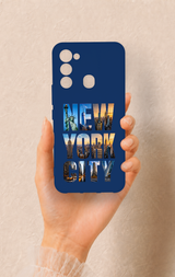 Tecno Spark 8C Uyumlu New York City Desenli Silikon Kılıf