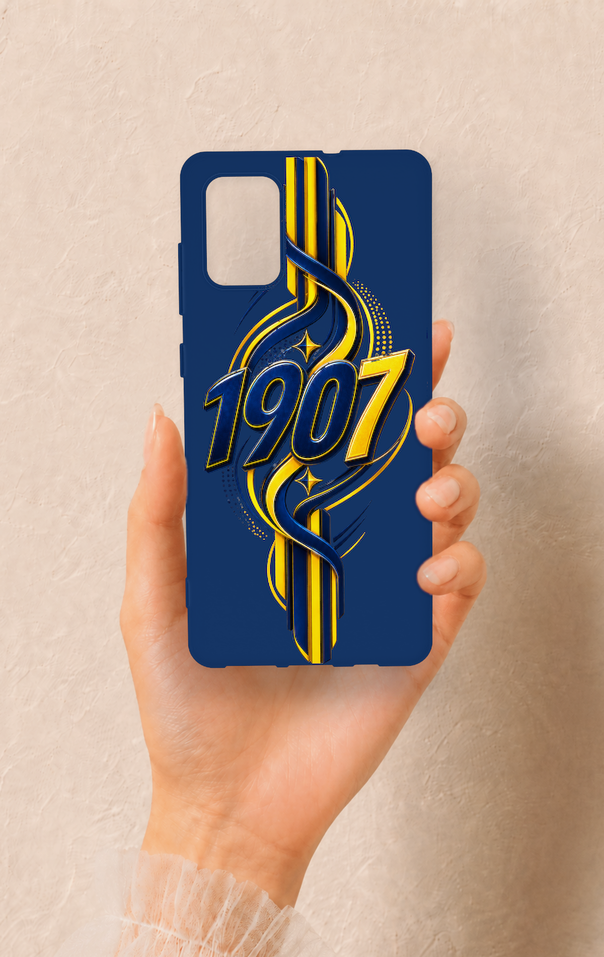 Samsung-A71 Uyumlu FB-1907 Desenli Silikon Kılıf