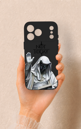 iPhone 17 Pro Max Uyumlu Not Today Desenli Silikon Kılıf