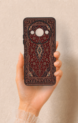 Redmi A3 Uyumlu Acem Halı Desenli Silikon Kılıf