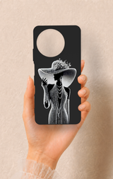 Realme 11 Uyumlu Lady Desenli Silikon Kılıf