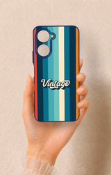 Vivo Y18 Uyumlu Vintage Desenli Silikon Kılıf