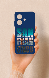 Oppo A3 Uyumlu San Francisco Desenli Silikon Kılıf