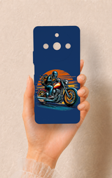 Realme 11 Pro Uyumlu Moto Rider Desenli Silikon Kılıf