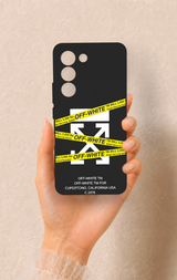 Vivo V30 Lite Uyumlu Off White Desenli Silikon Kılıf