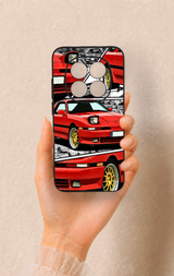 Redmi Note 15 Pro 5G Uyumlu Kırmızı Supra Desenli Silikon Kılıf