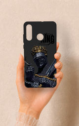 Huawei P30 Lite Uyumlu King Desenli Silikon Kılıf