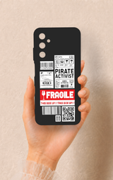 Samsung A05s Uyumlu Fragile Desenli Silikon Kılıf