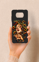 Poco X3 Uyumlu Medusa Desenli Silikon Kılıf