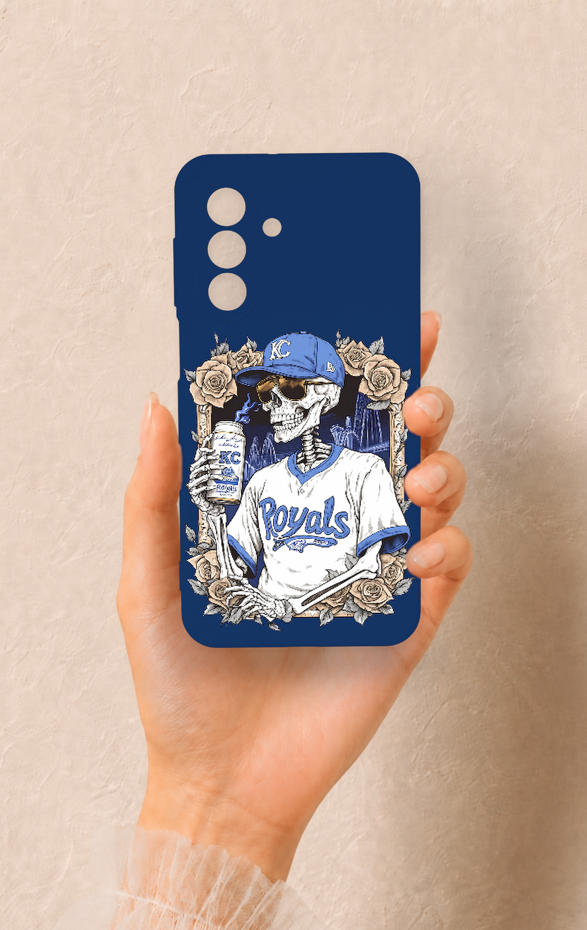 Samsung A17 Uyumlu Royals Desenli Silikon Kılıf