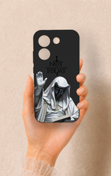 Poco X8 Pro Uyumlu Not Today Desenli Silikon Kılıf