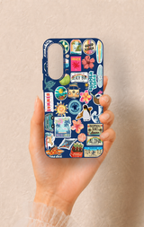 Samsung A37 Uyumlu Summer Vibes Desenli Silikon Kılıf