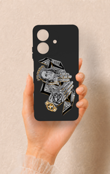 Realme Note 60 Uyumlu Self Made Desenli Silikon Kılıf