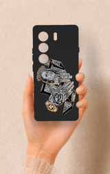 Tecno Camon 40 4G Uyumlu Self Made Desenli Silikon Kılıf