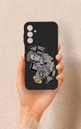 Samsung A15 Uyumlu Self Made Desenli Silikon Kılıf