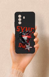 Huawei Nova Y70 Uyumlu Sync Die Desenli Silikon Kılıf