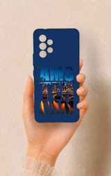 Samsung A53 Uyumlu Amsterdam Desenli Silikon Kılıf