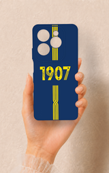 İnfinix Hot 40 Pro Uyumlu 1907 Kemer Desenli Silikon Kılıf