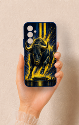 Samsung A54 Uyumlu Kadiköy Boğası Desenli Silikon Kılıf