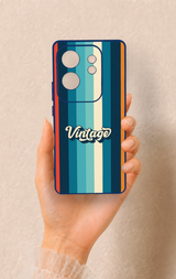 İnfinix Zero 30 Uyumlu Vintage Desenli Silikon Kılıf