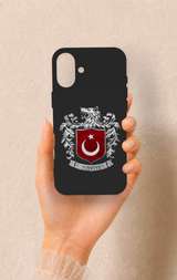 iPhone 16 Plus Uyumlu Türk Arma Desenli Silikon Kılıf