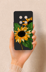 Honor Magic 7 Lite 5G Uyumlu Ay Çiçeği Desenli Silikon Kılıf