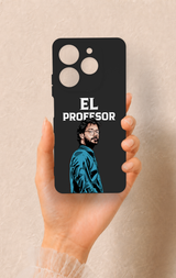 Tecno Spark 10 Pro Uyumlu El Profesor Desenli Silikon Kılıf