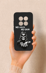 Redmi Note 15 Pro 5G Uyumlu No Pain No Gain Desenli Silikon Kılıf