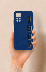 Redmi Note 11 Pro 4G Uyumlu 1907 Palamut Desenli Silikon Kılıf