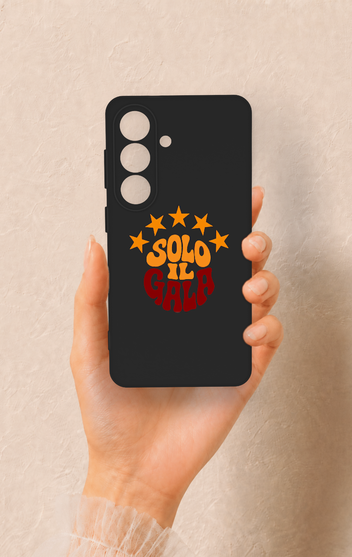 Samsung S26 Uyumlu Solo IL Gala Desenli Silikon Kılıf