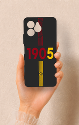 Omix x6 Uyumlu 1905 Kemer Desenli Silikon Kılıf
