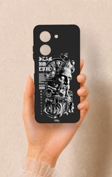 Redmi A5 Uyumlu Fear No Evil Desenli Silikon Kılıf