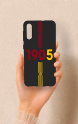Samsung A50 Uyumlu 1905 Kemer Desenli Silikon Kılıf