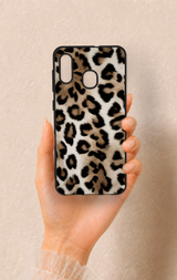Samsung A20-A30 Uyumlu Leopar Derisi Desenli Silikon Kılıf
